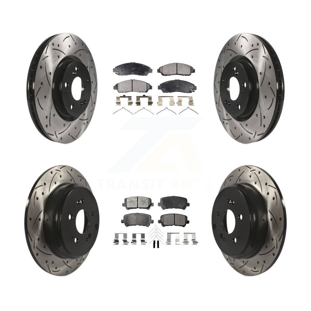 Transit Auto - KDF-100322 - Front and Rear Disc Brake Kits image 1
