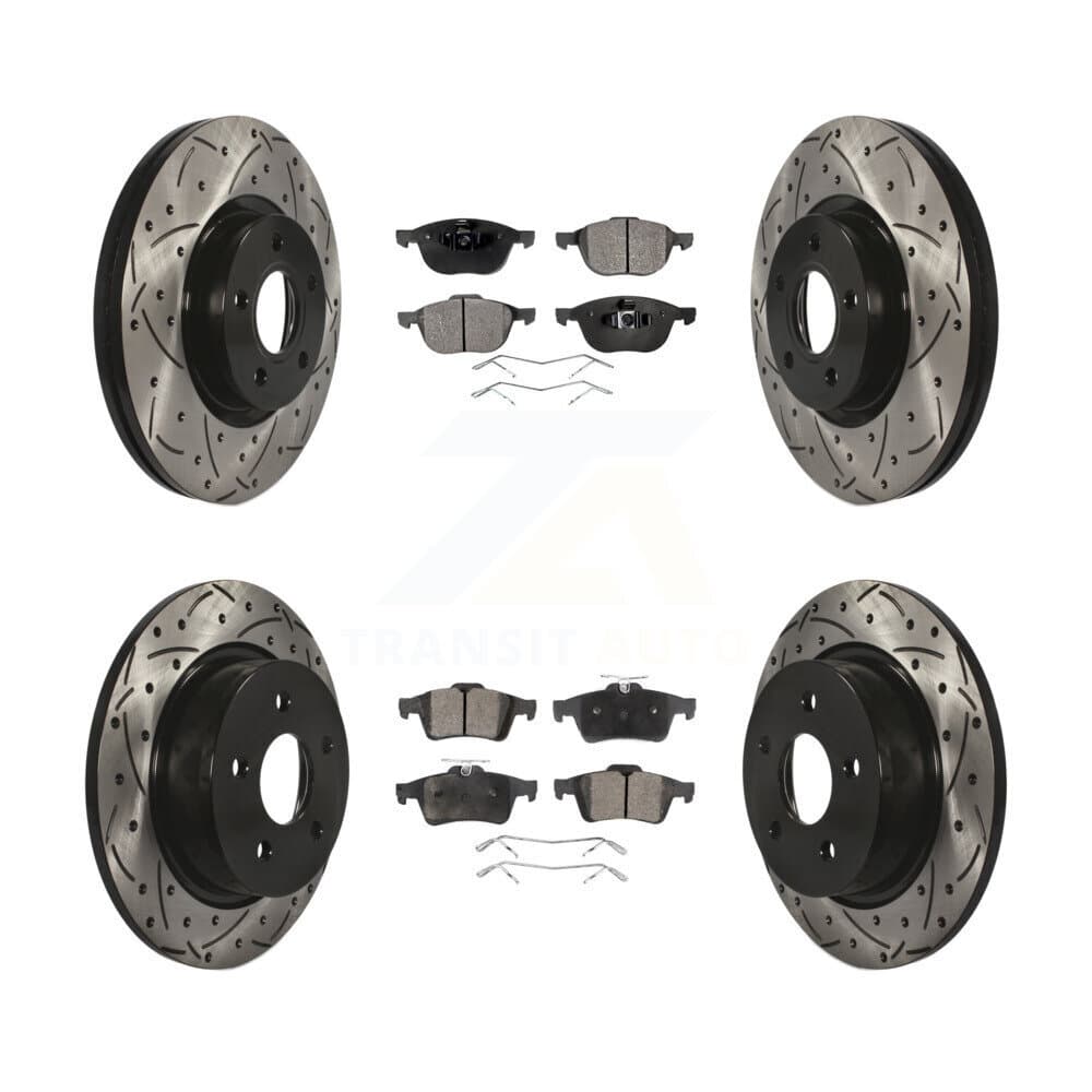 Transit Auto - KDF-100328 - Front and Rear Disc Brake Kits image 1