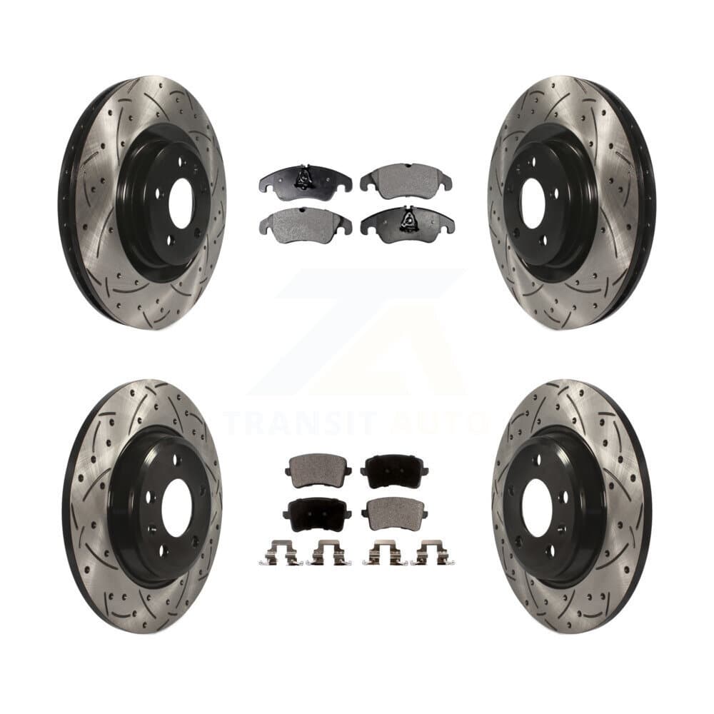 Transit Auto - KDF-100345 - Front and Rear Disc Brake Kits image 1