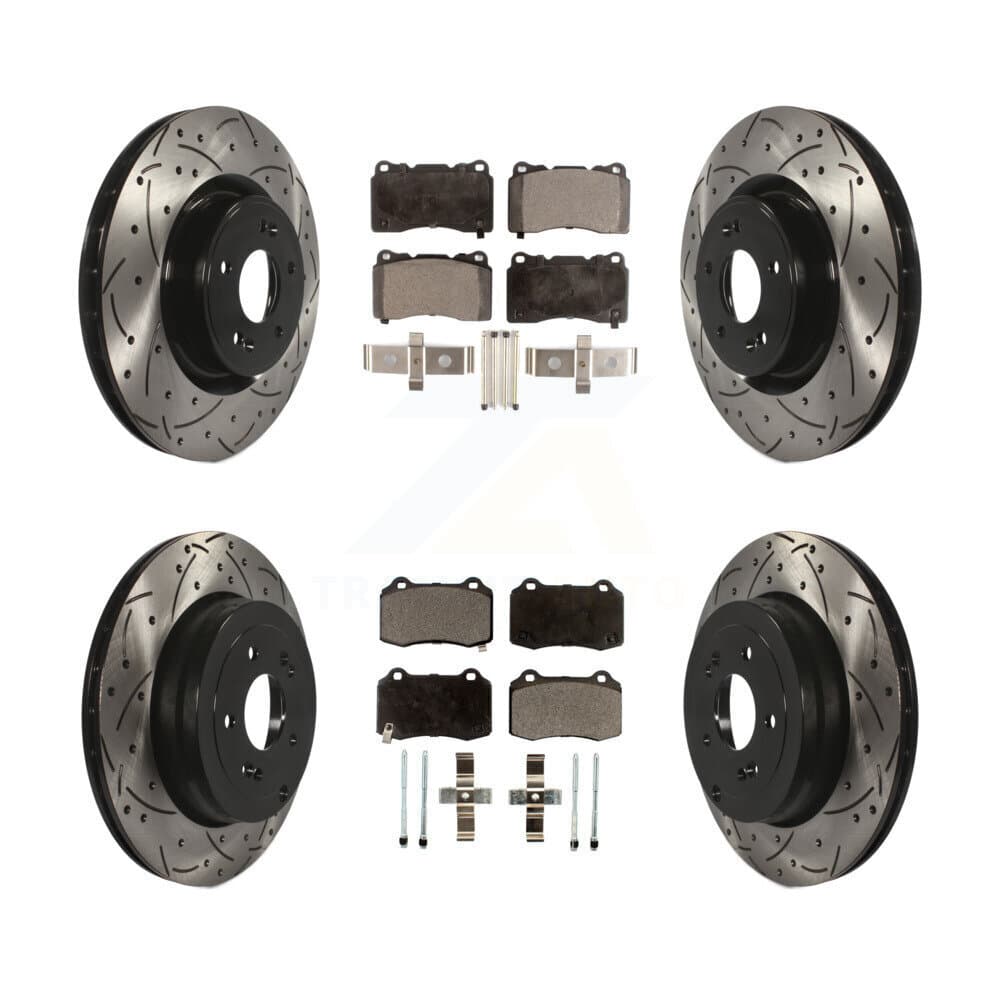 Transit Auto - KDF-100351 - Front and Rear Disc Brake Kits image 1