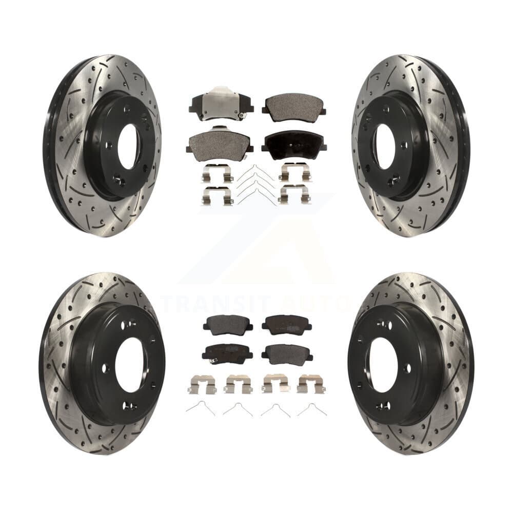 Transit Auto - KDF-100365 - Front and Rear Disc Brake Kits image 1