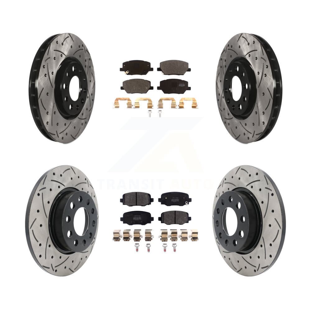 Transit Auto - KDF-100569 - Front and Rear Disc Brake Kits image 1