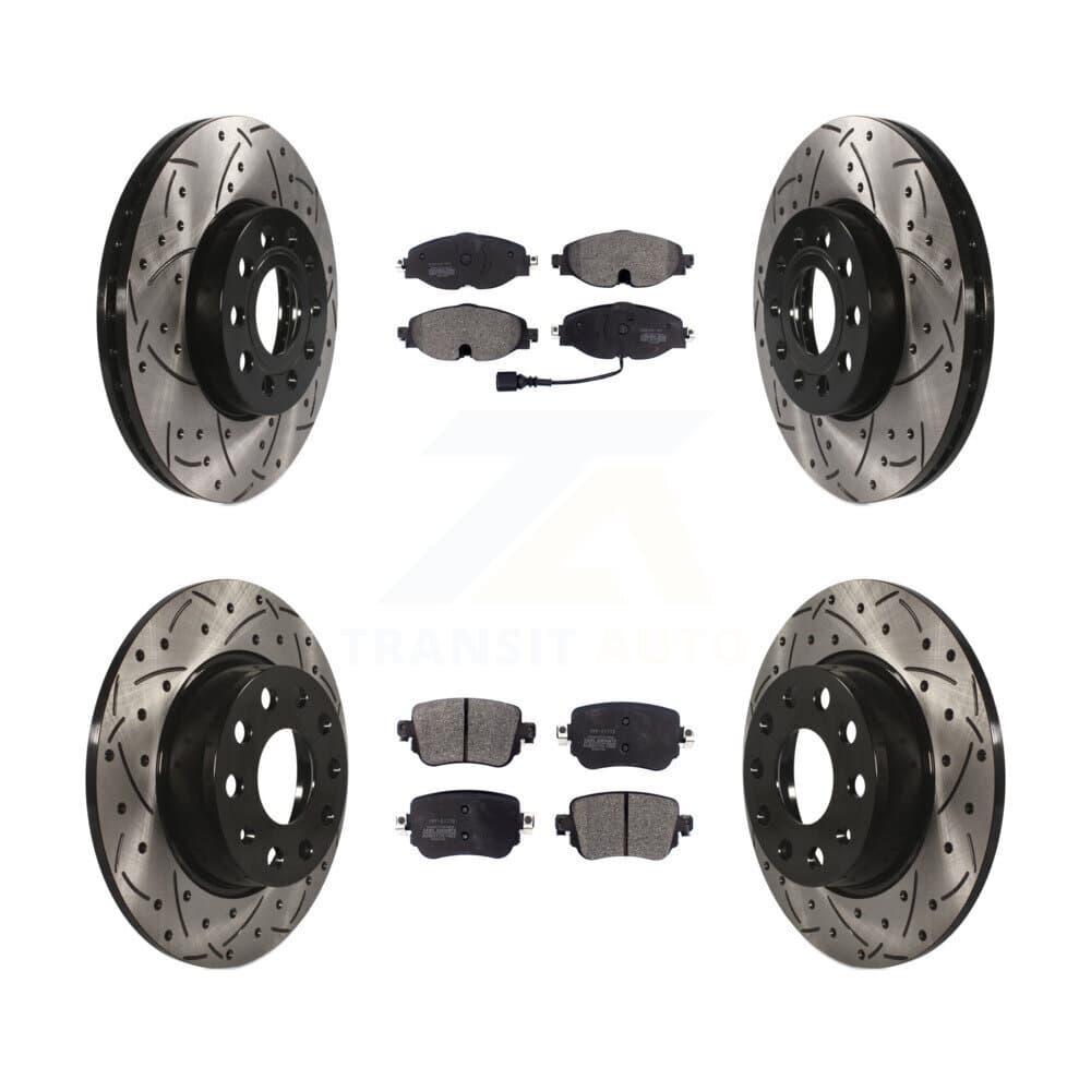 Transit Auto - KDF-100579 - Front and Rear Disc Brake Kits image 1