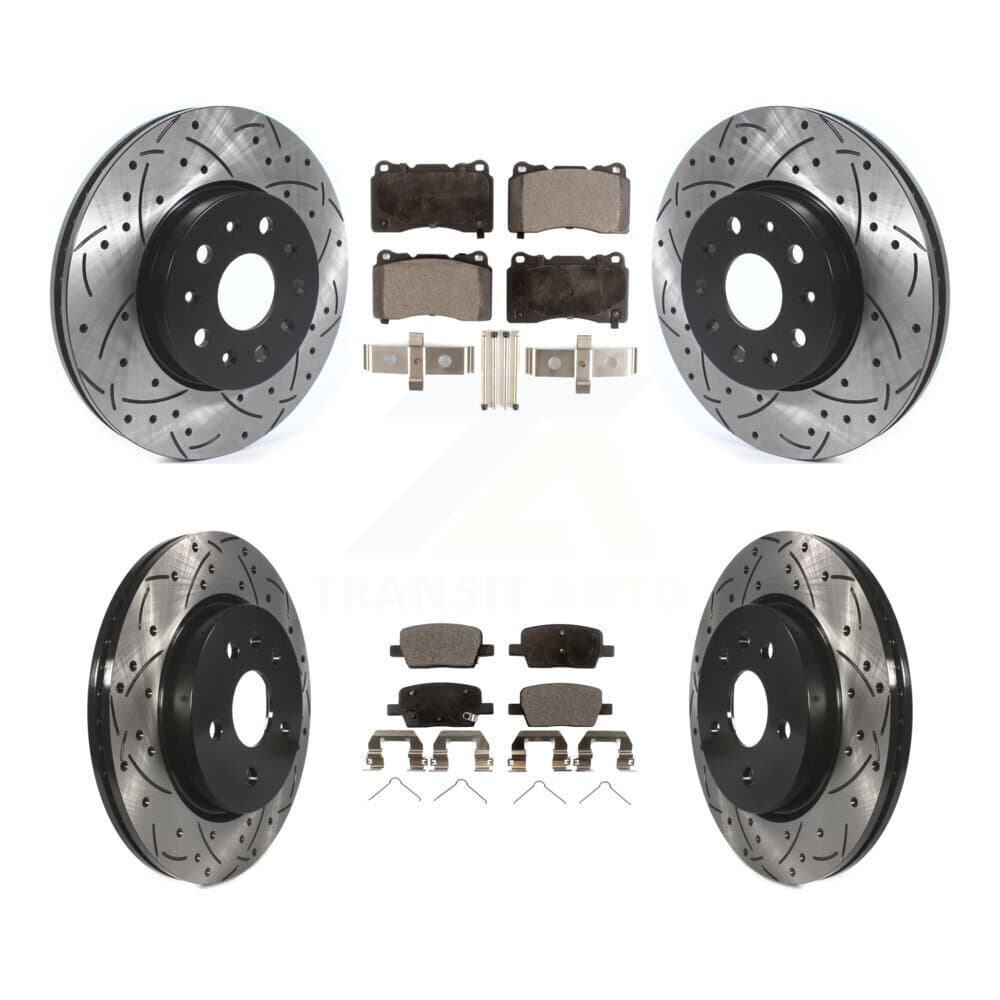 Transit Auto - KDF-100648 - Front and Rear Disc Brake Kits image 1