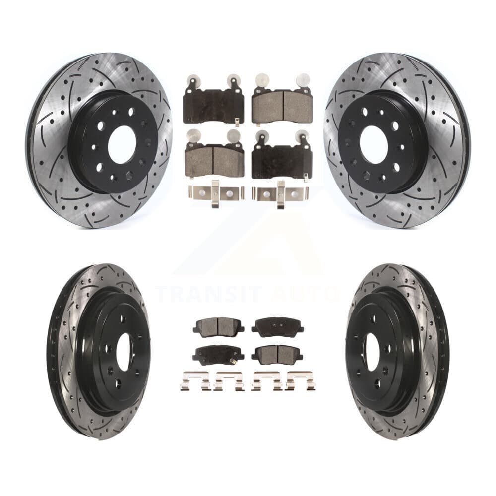Transit Auto - KDF-100651 - Front and Rear Disc Brake Kits image 1
