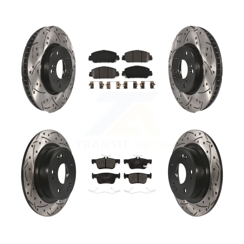 Transit Auto - KDF-100664 - Front and Rear Disc Brake Kits image 1