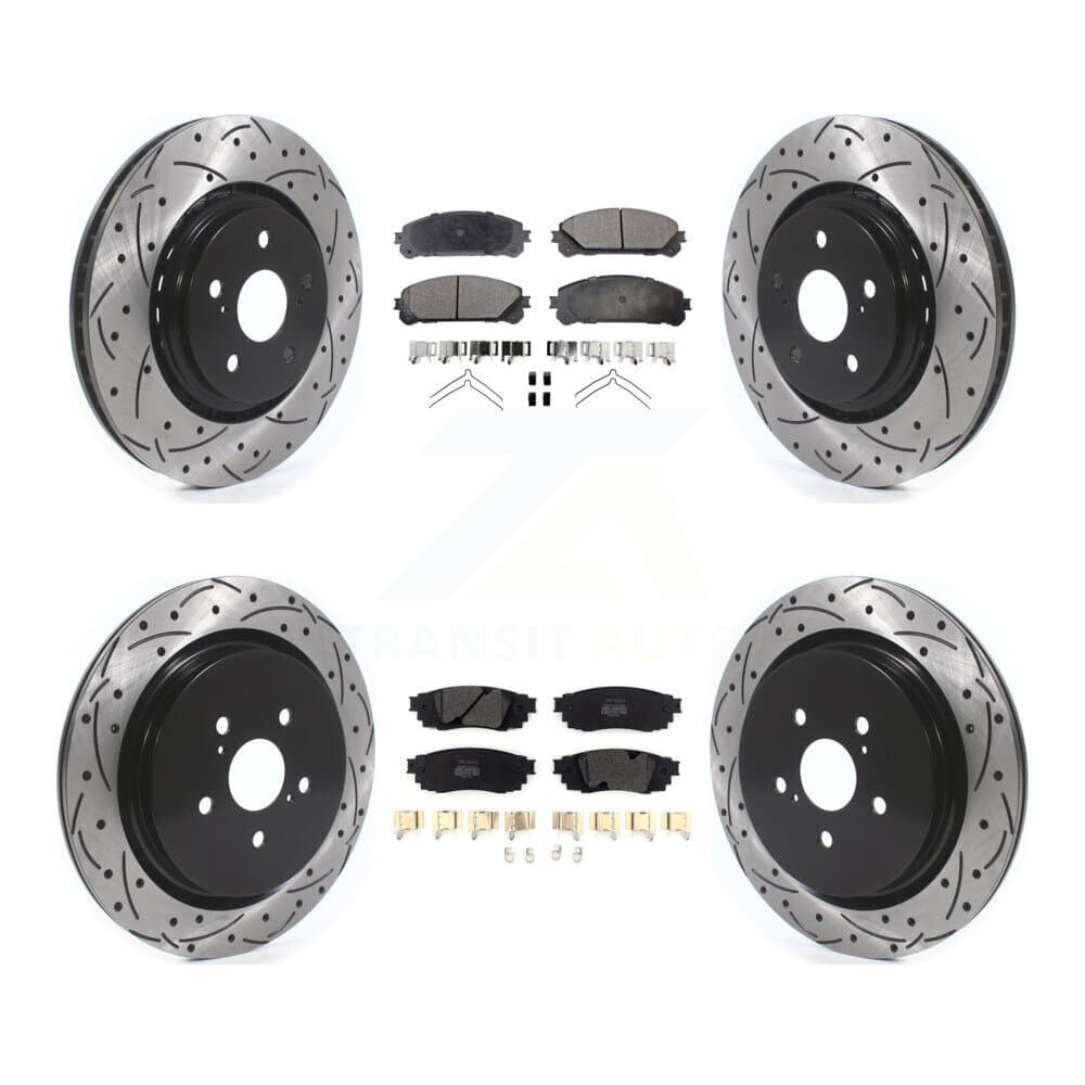 Transit Auto - KDF-100678 - Front and Rear Disc Brake Kits image 1