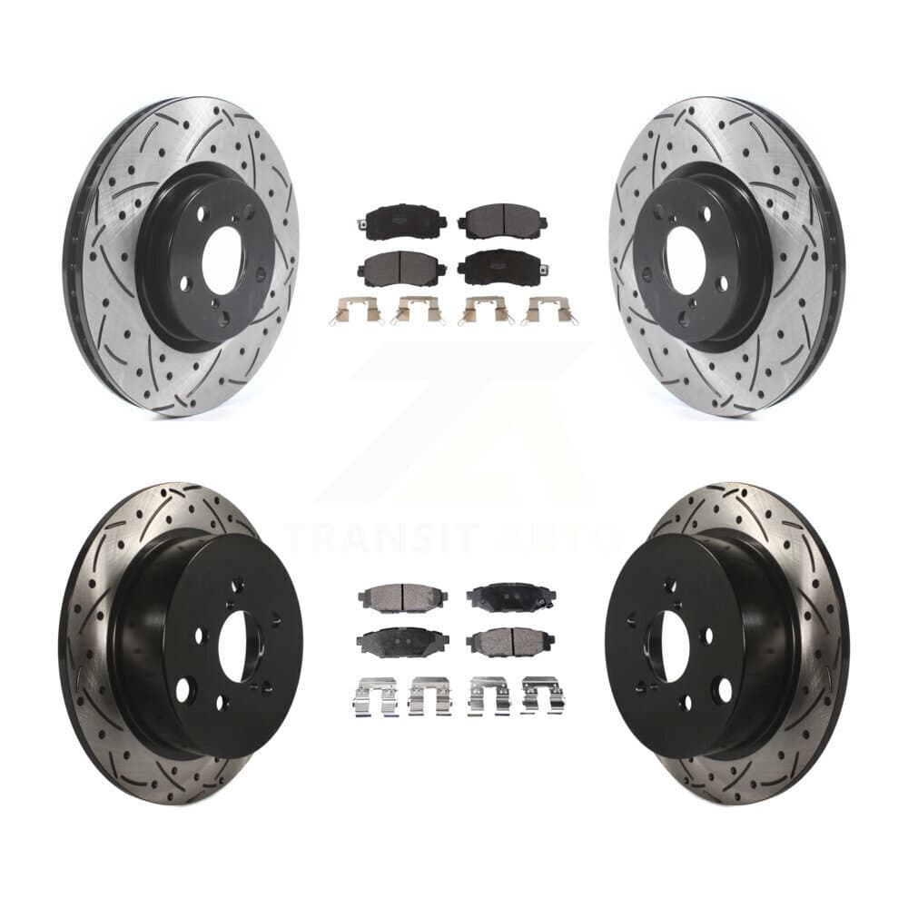 Transit Auto - KDF-100689 - Front and Rear Disc Brake Kits image 1