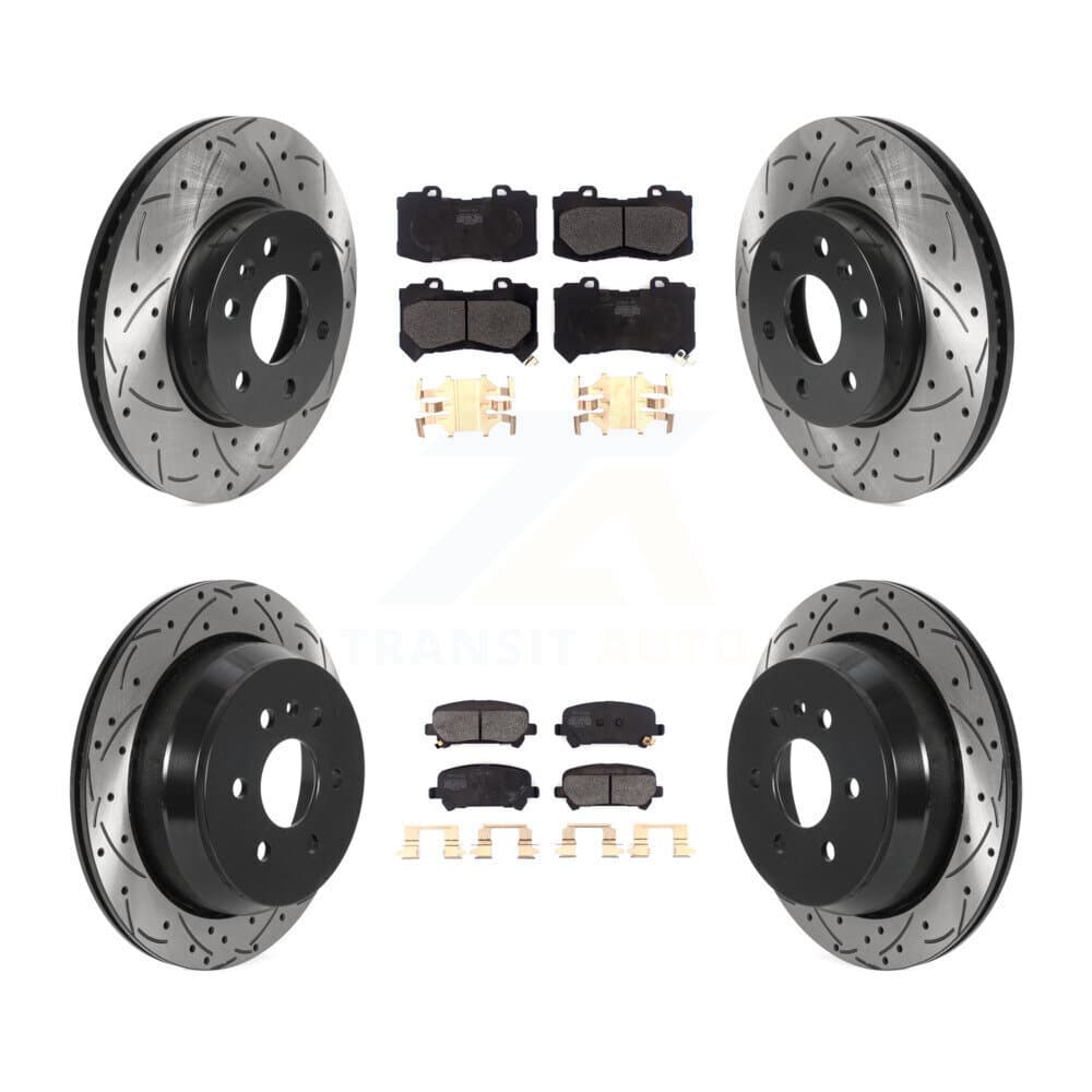 Transit Auto - KDF-100795 - Front and Rear Disc Brake Kits image 1
