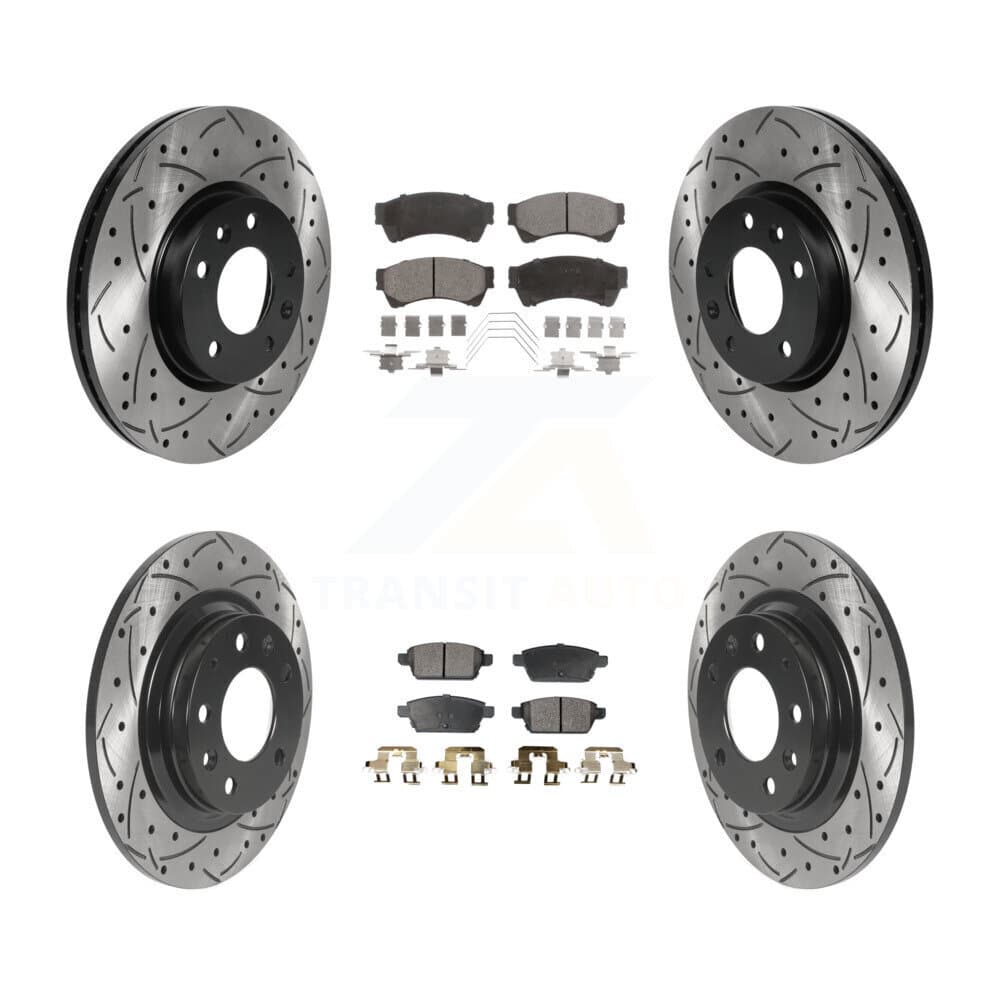 Transit Auto - KDF-100797 - Front and Rear Disc Brake Kits image 1