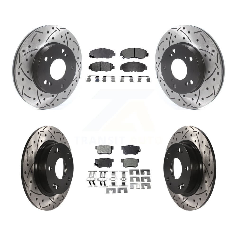 Transit Auto - KDF-100804 - Front and Rear Disc Brake Kits image 1