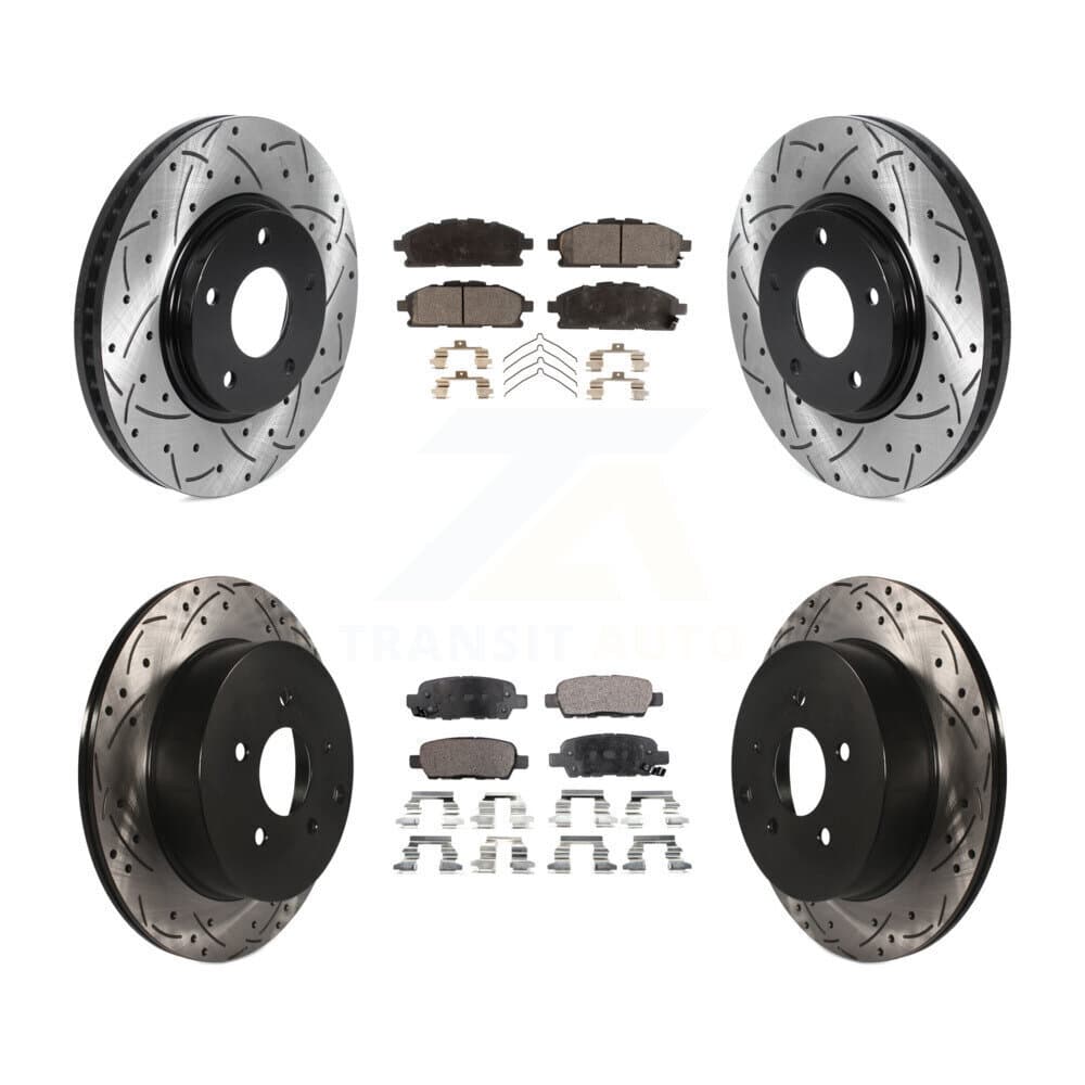 Transit Auto - KDF-100806 - Front and Rear Disc Brake Kits image 1