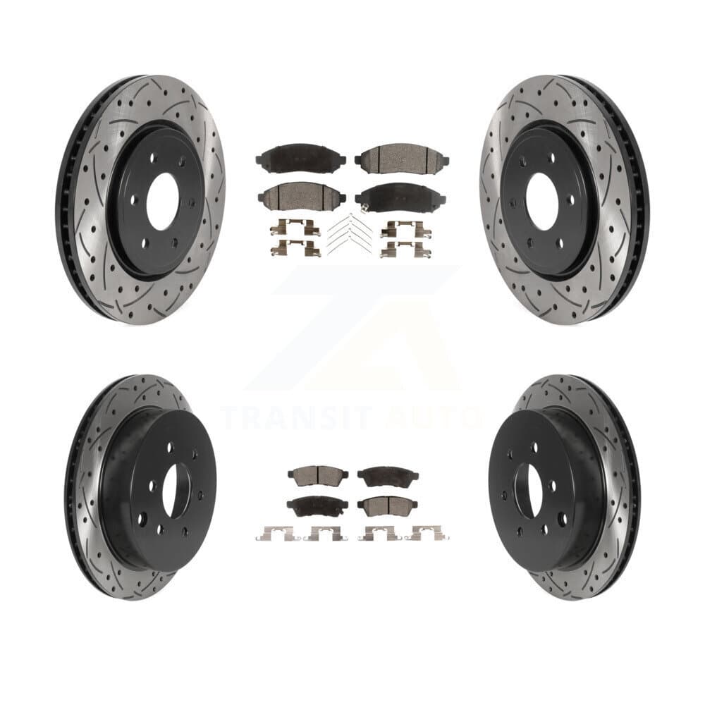Transit Auto - KDF-100810 - Front and Rear Disc Brake Kits image 1