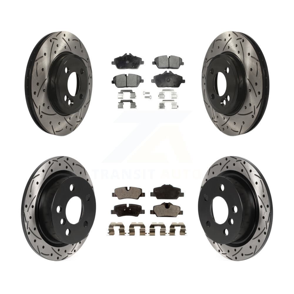 Transit Auto - KDF-100819 - Front and Rear Disc Brake Kits image 1