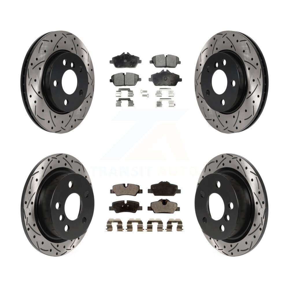 Transit Auto - KDF-100869 - Front and Rear Disc Brake Kits image 1