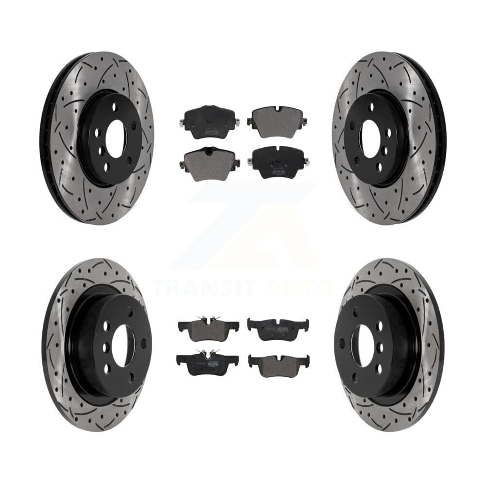 Transit Auto - KDF-101024 - Front and Rear Disc Brake Kits image 1