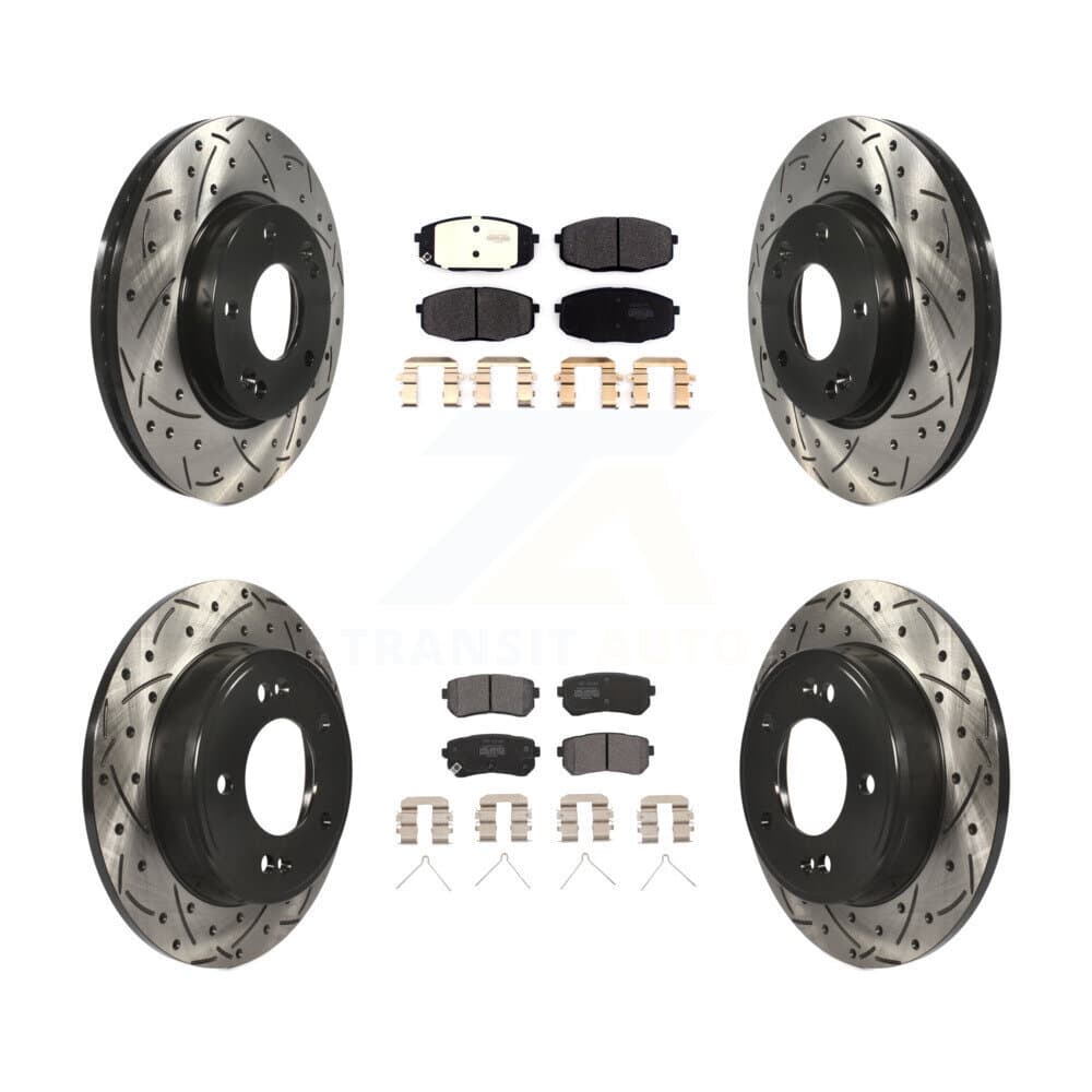Transit Auto - KDF-101044 - Front and Rear Disc Brake Kits image 1