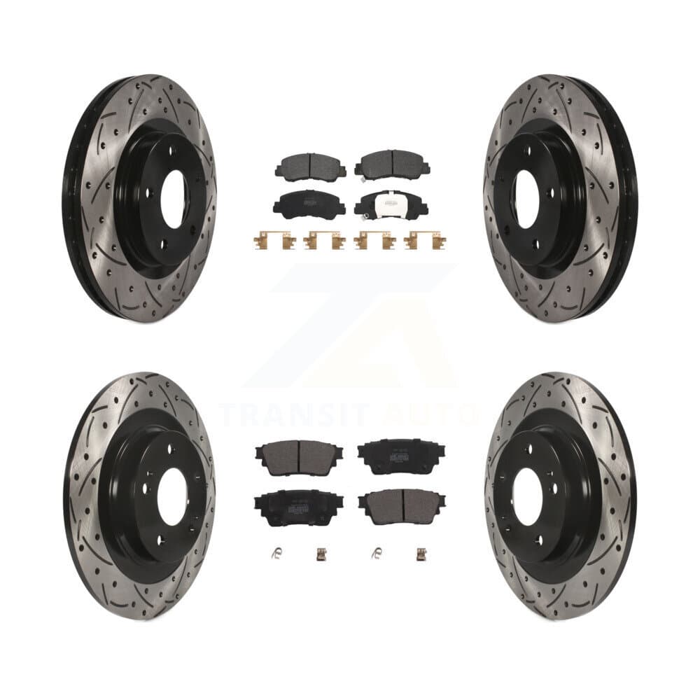 Transit Auto - KDF-101069 - Front and Rear Disc Brake Kits image 1