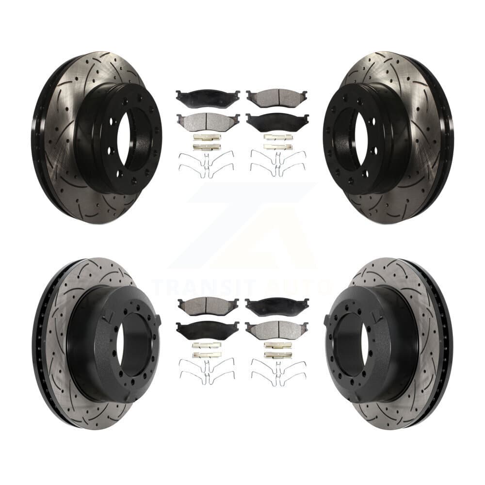 Transit Auto - KDF-101163 - Front and Rear Disc Brake Kits image 1