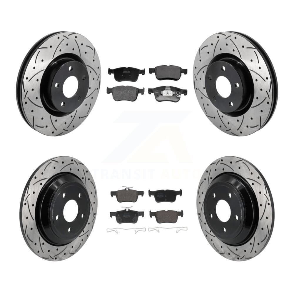 Transit Auto - KDF-101301 - Front and Rear Disc Brake Kits image 1