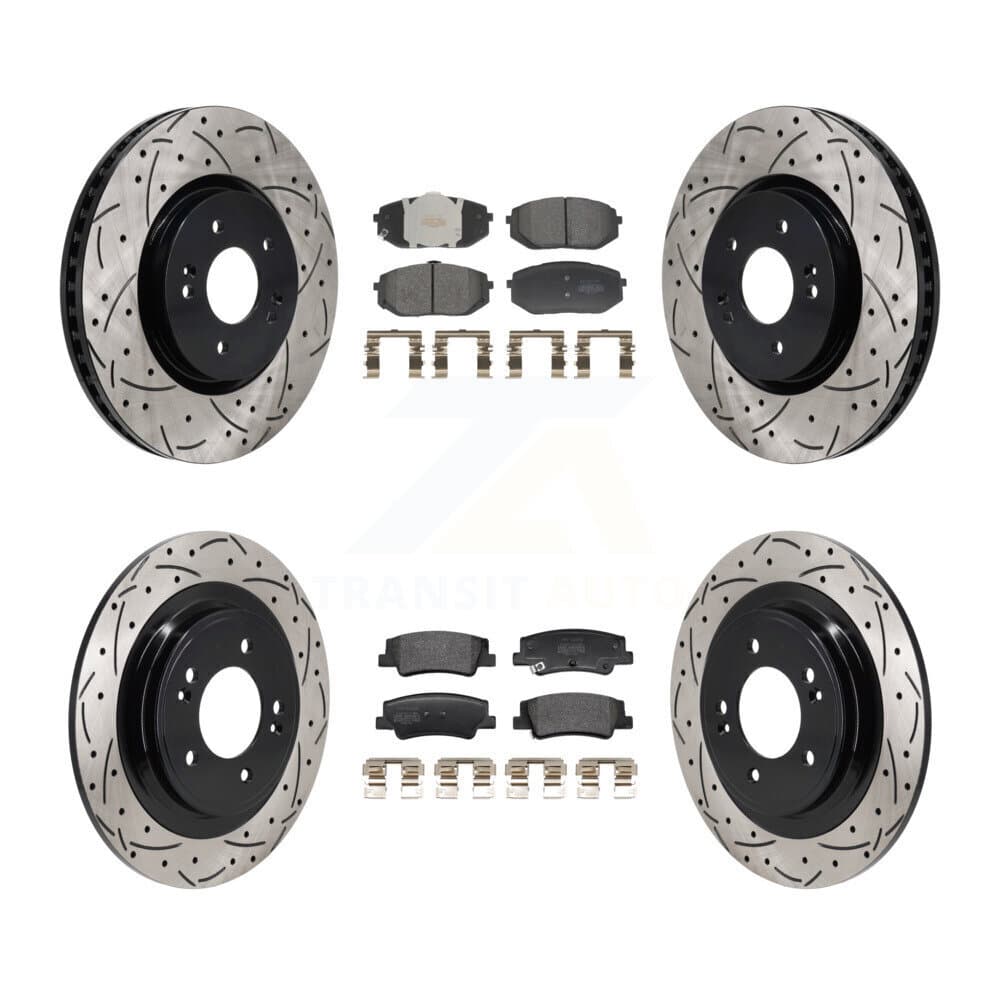 Transit Auto - KDF-101315 - Front and Rear Disc Brake Kits image 1