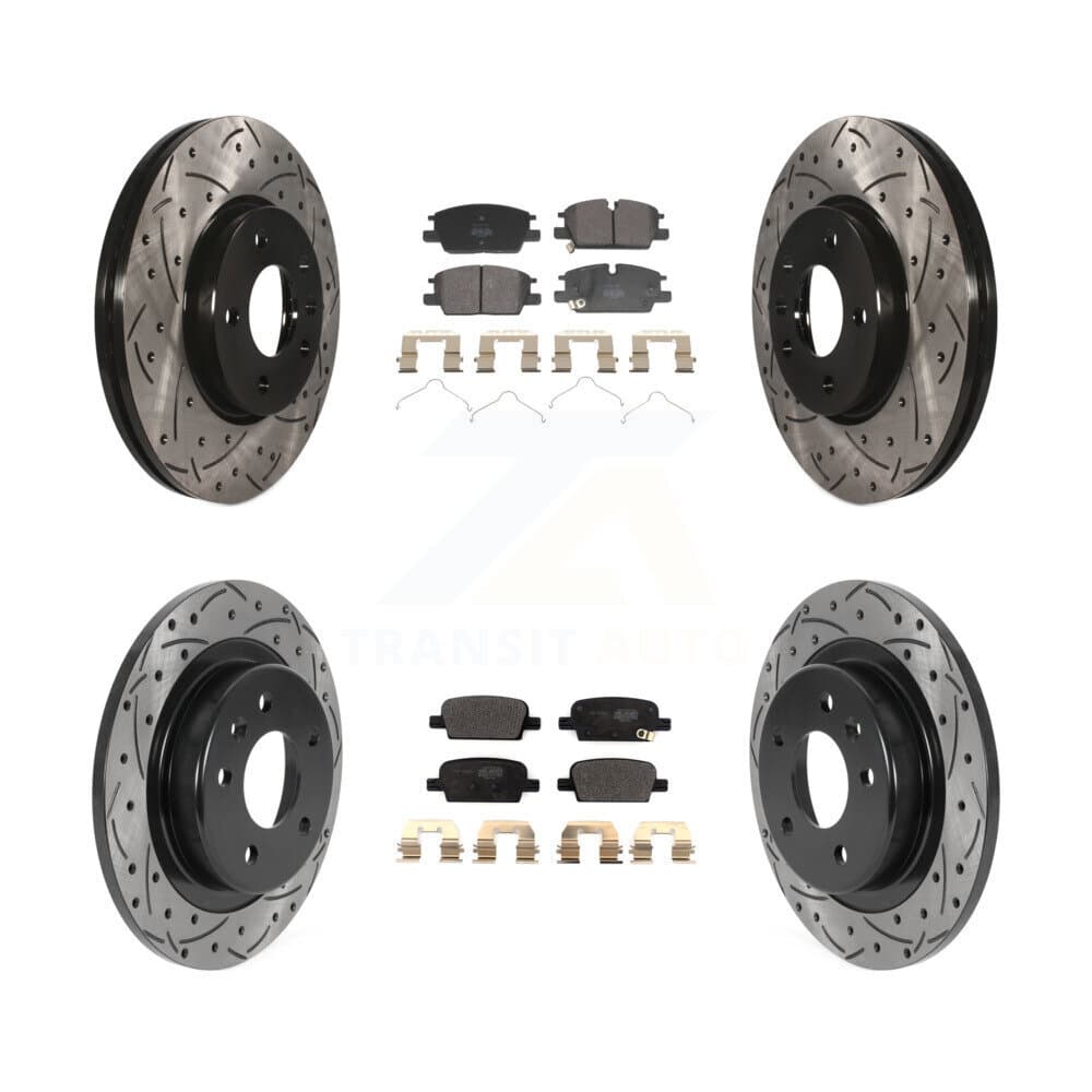 Transit Auto - KDF-101322 - Front and Rear Disc Brake Kits image 1