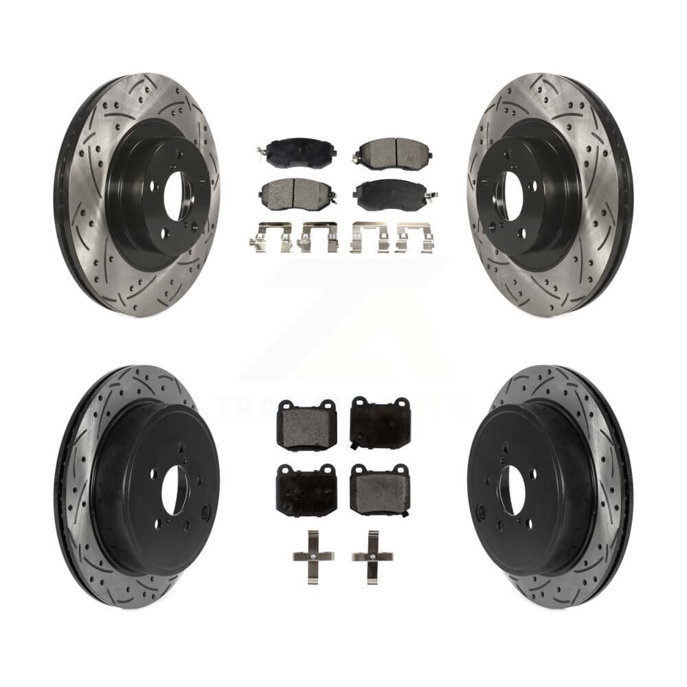 Transit Auto - KDF-101327 - Front and Rear Disc Brake Kits image 1