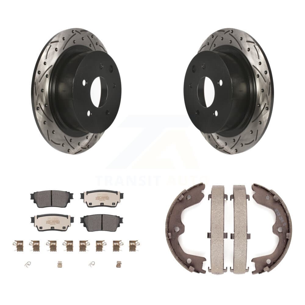 Transit Auto - KDF-101412 - Rear Disc Brake Kits image 1
