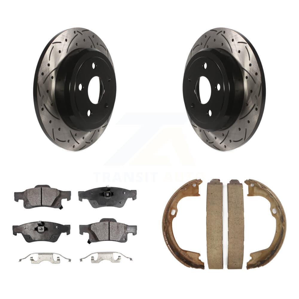 Transit Auto - KDF-101477 - Rear Disc Brake Kits image 1