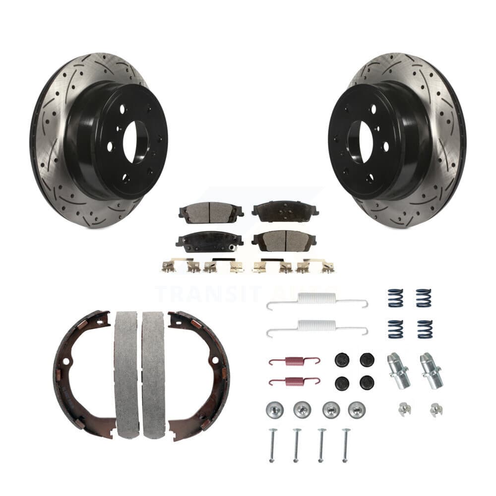 Transit Auto - KDF-101698 - Rear Disc Brake Kits image 1