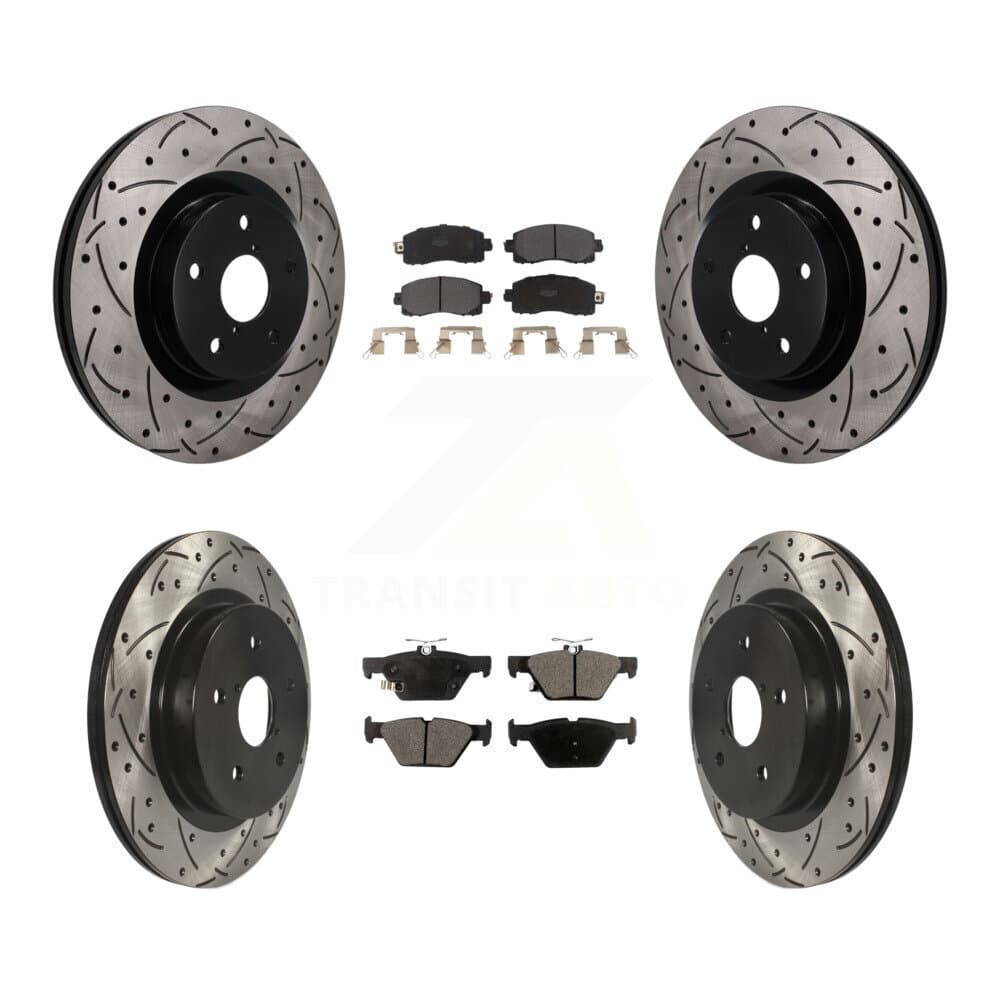 Transit Auto - KDF-101774 - Front and Rear Disc Brake Kits image 1