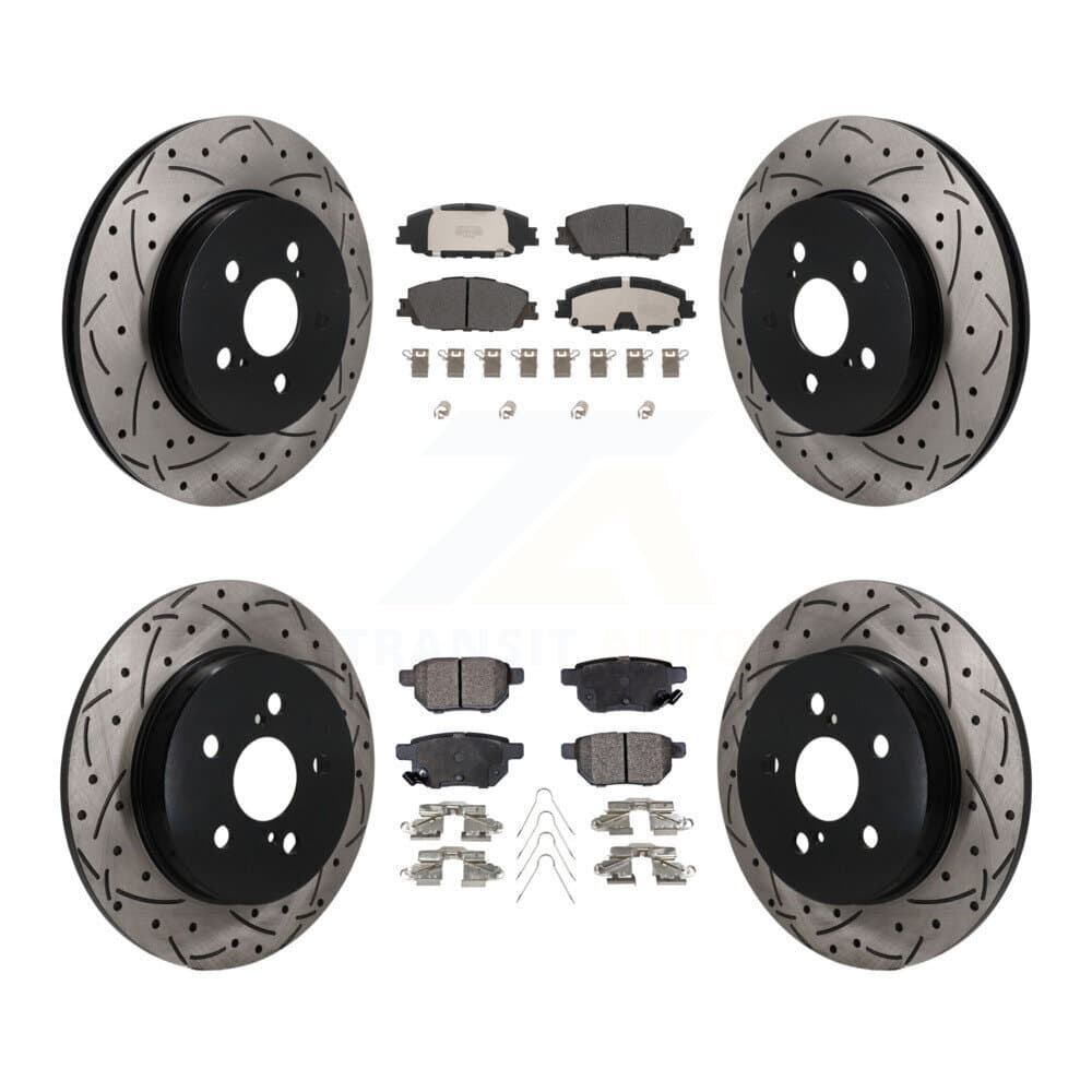 Transit Auto - KDF-101809 - Front and Rear Disc Brake Kits image 1