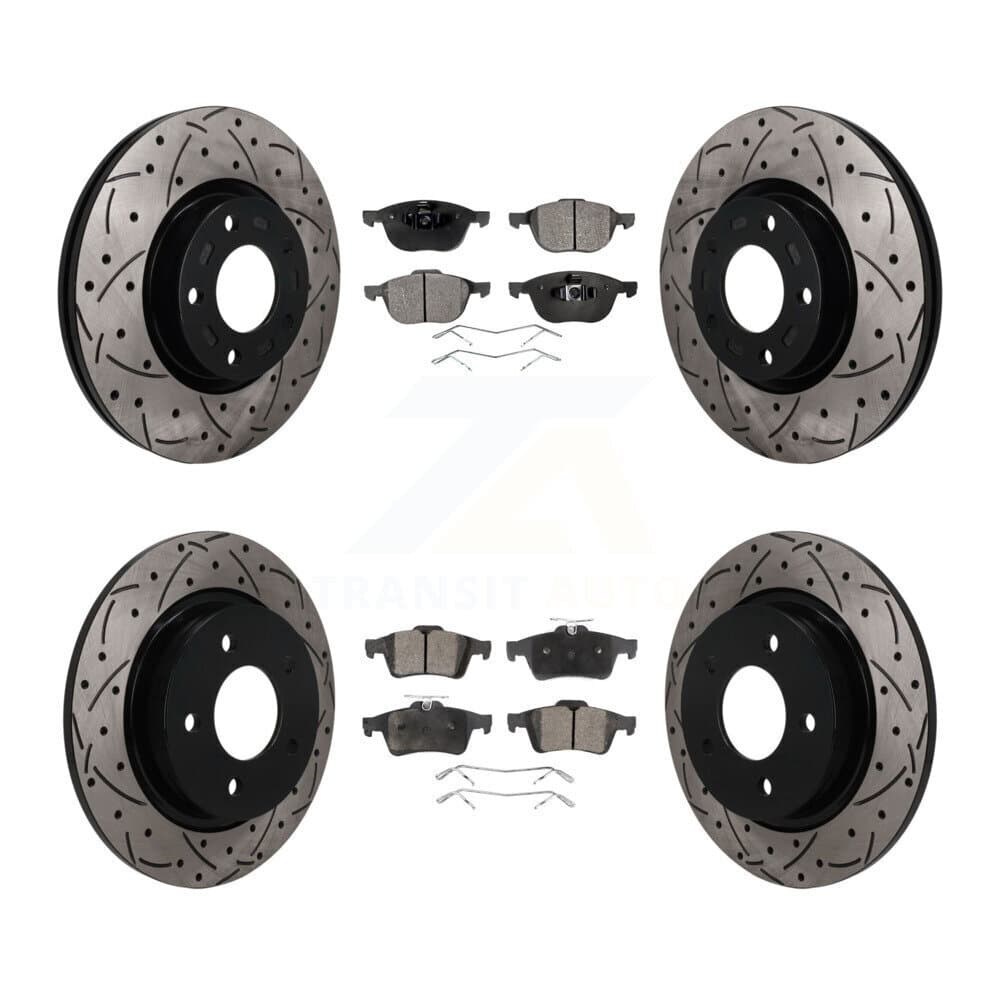 Transit Auto - KDF-101816 - Front and Rear Disc Brake Kits image 1