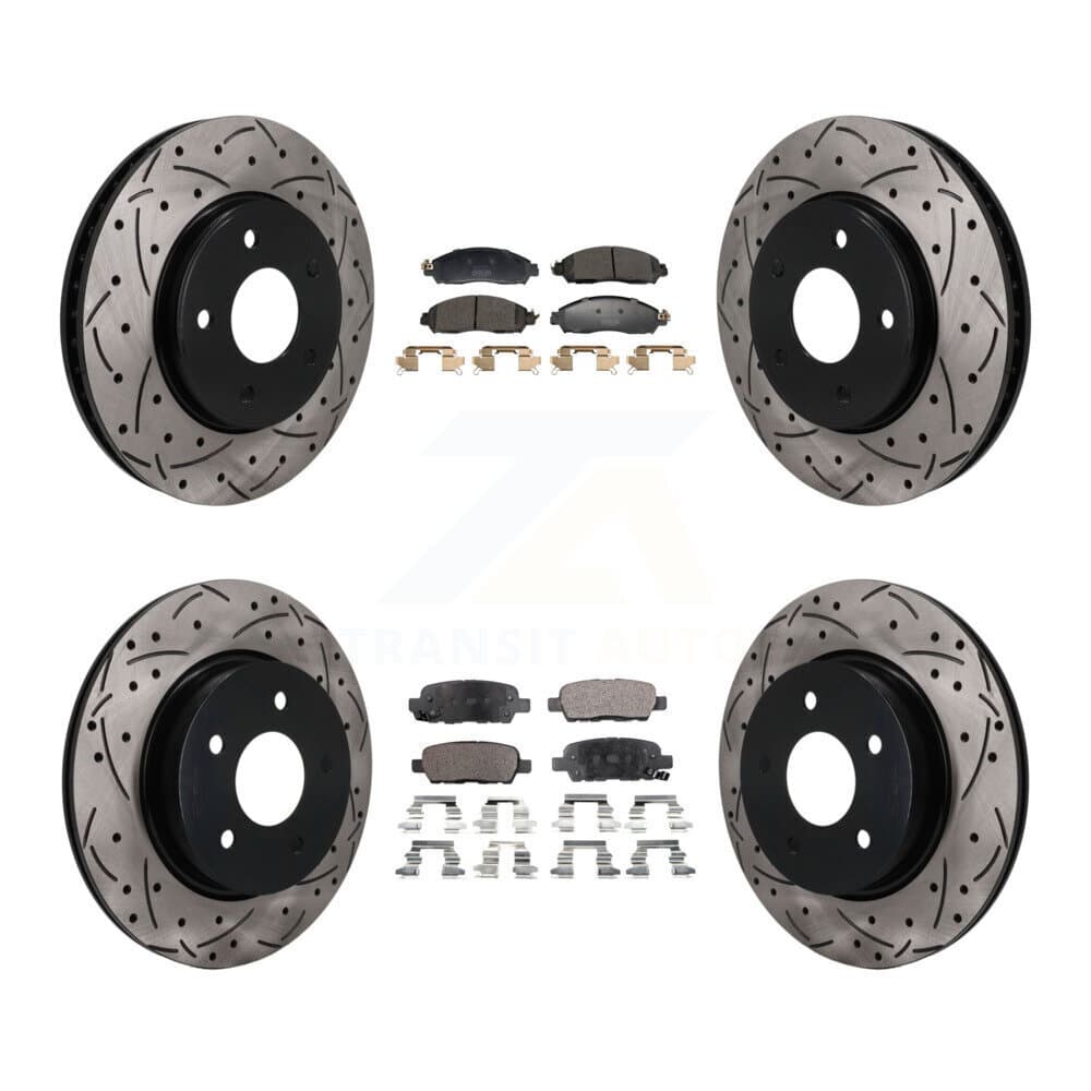 Transit Auto - KDF-101818 - Front and Rear Disc Brake Kits image 1