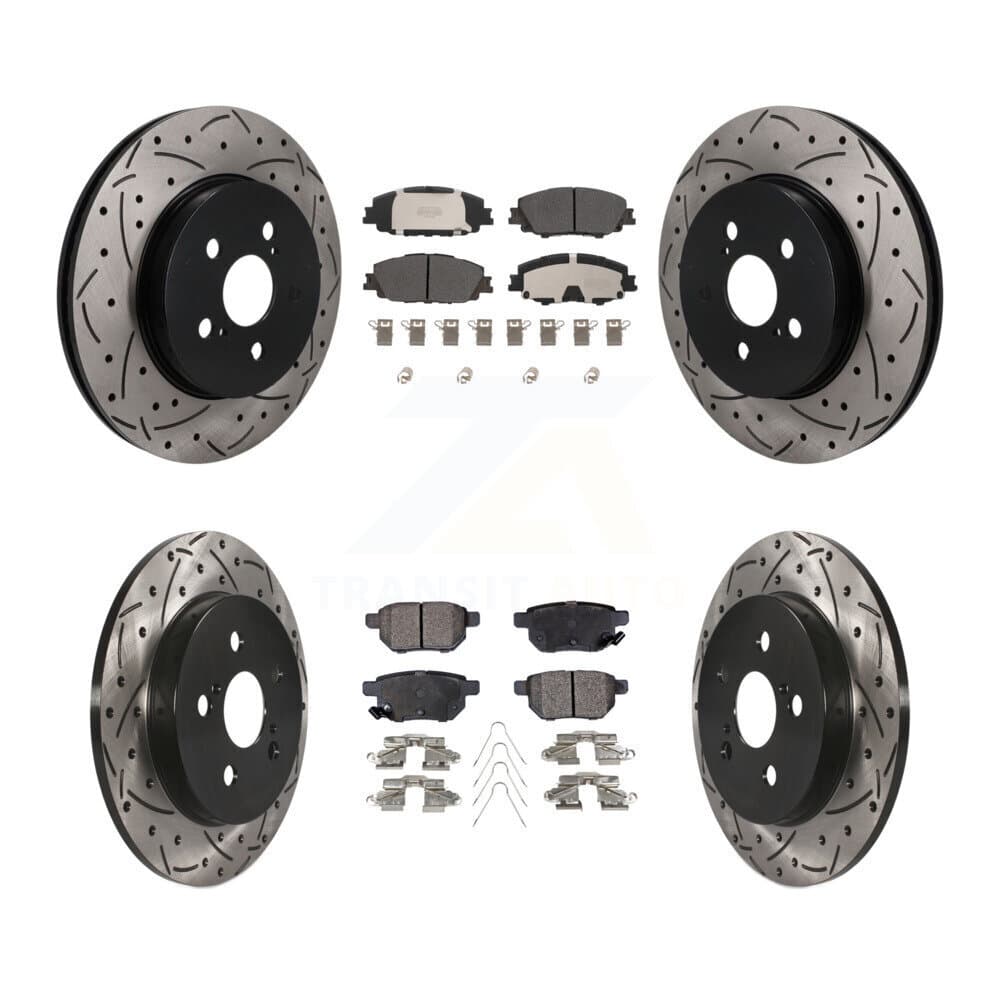 Transit Auto - KDF-101823 - Front and Rear Disc Brake Kits image 1