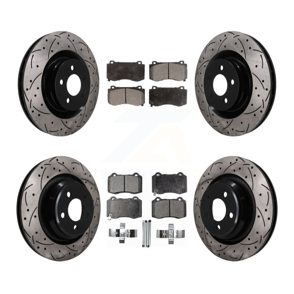 Transit Auto - KDF-101838 - Front and Rear Disc Brake Kits image 1