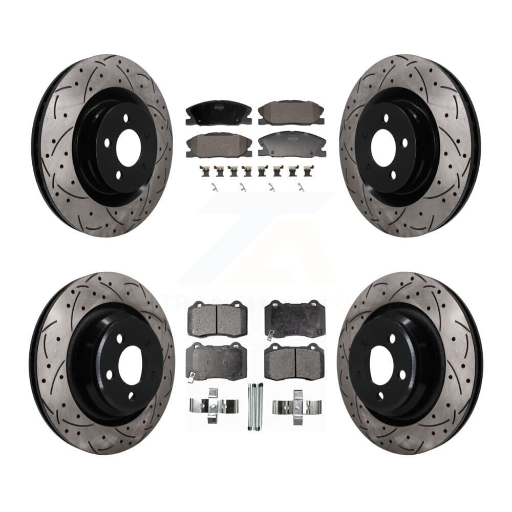 Transit Auto - KDF-101840 - Front and Rear Disc Brake Kits image 1