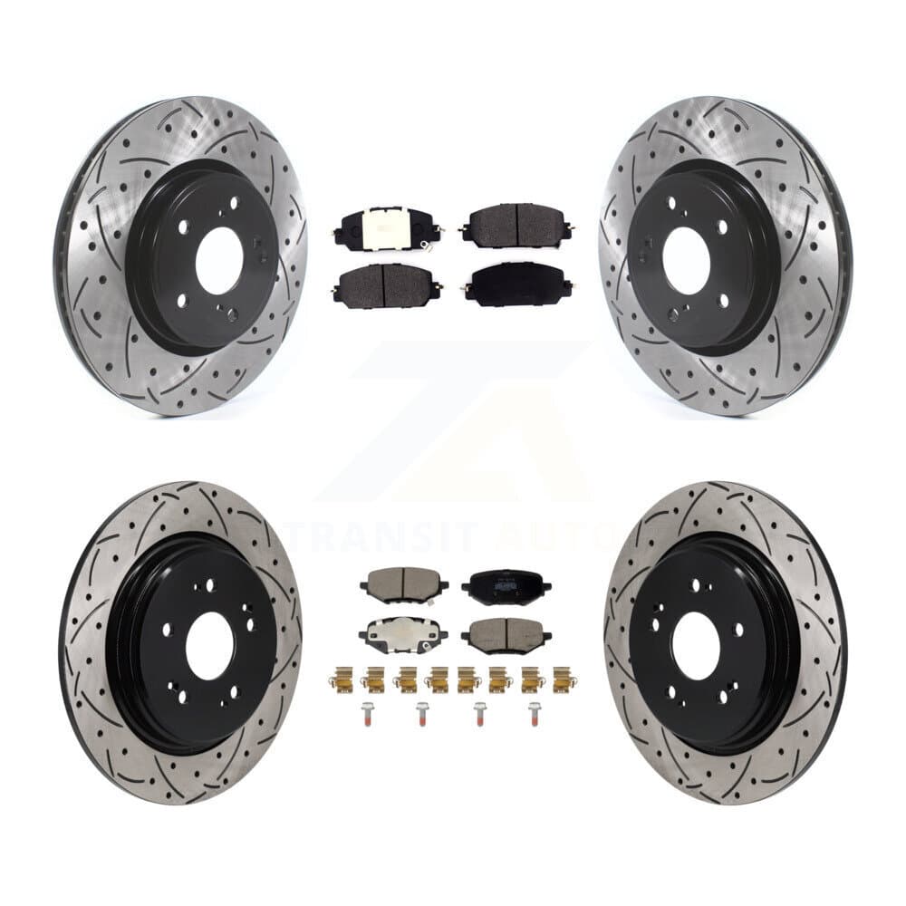 Transit Auto - KDF-101846 - Front and Rear Disc Brake Kits image 1
