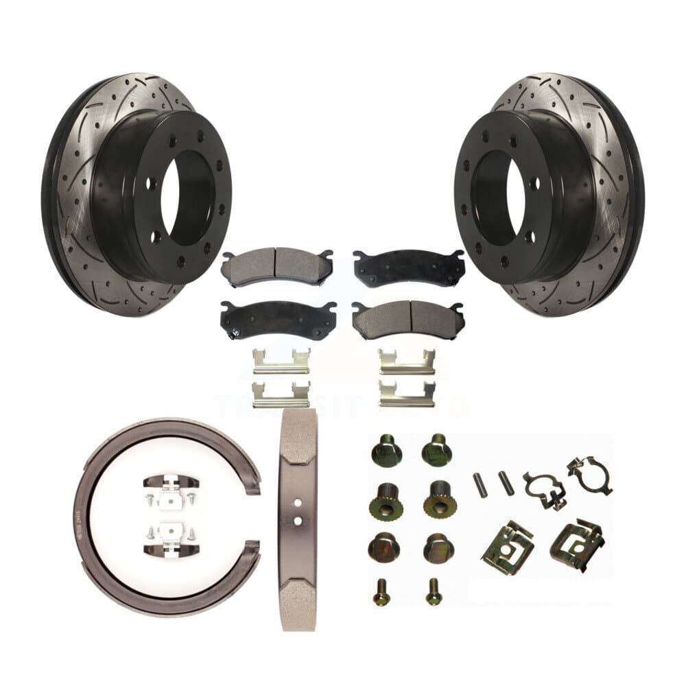 Transit Auto - KDF-102036 - Rear Disc Brake Kits image 1