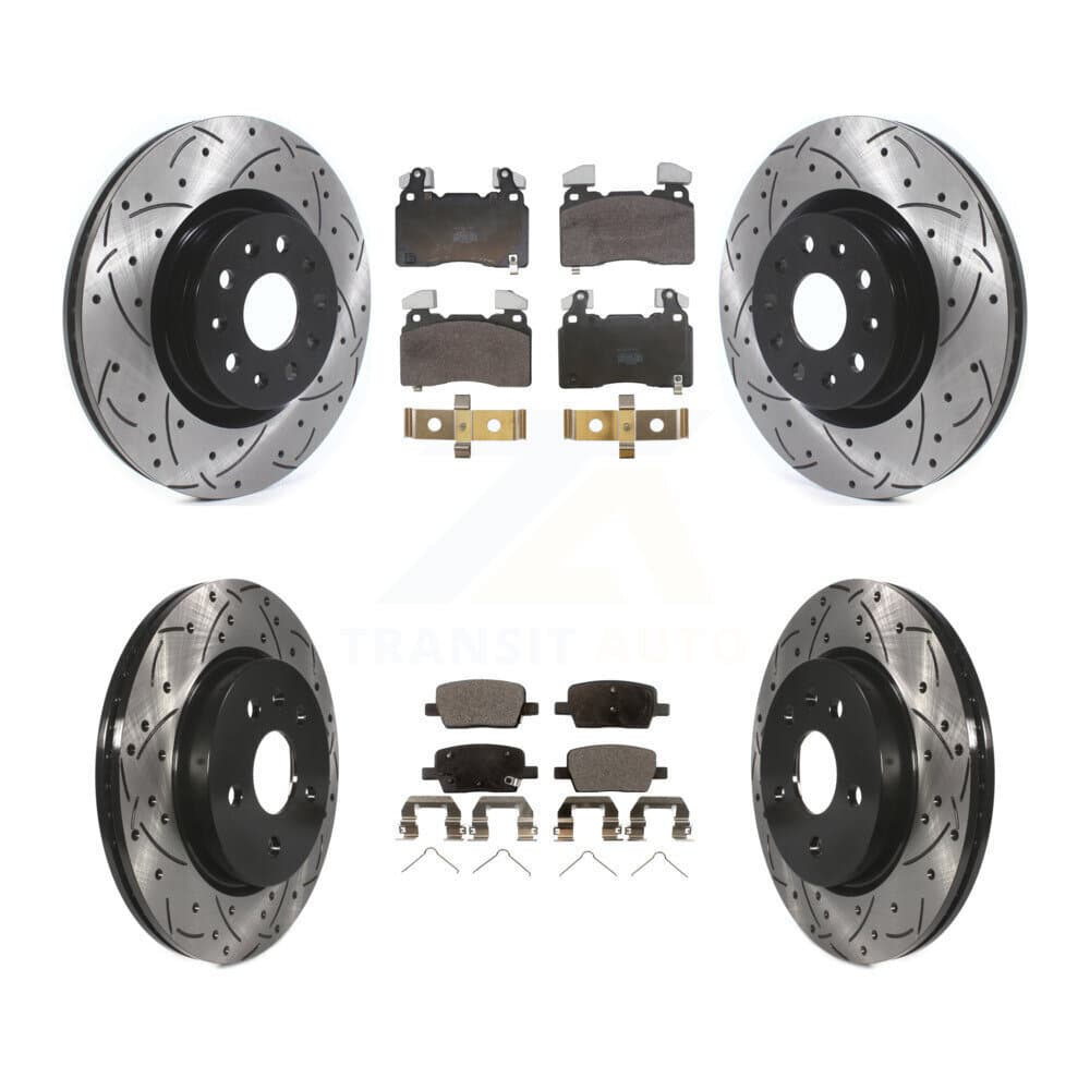 Transit Auto - KDF-102076 - Front and Rear Disc Brake Kits image 1