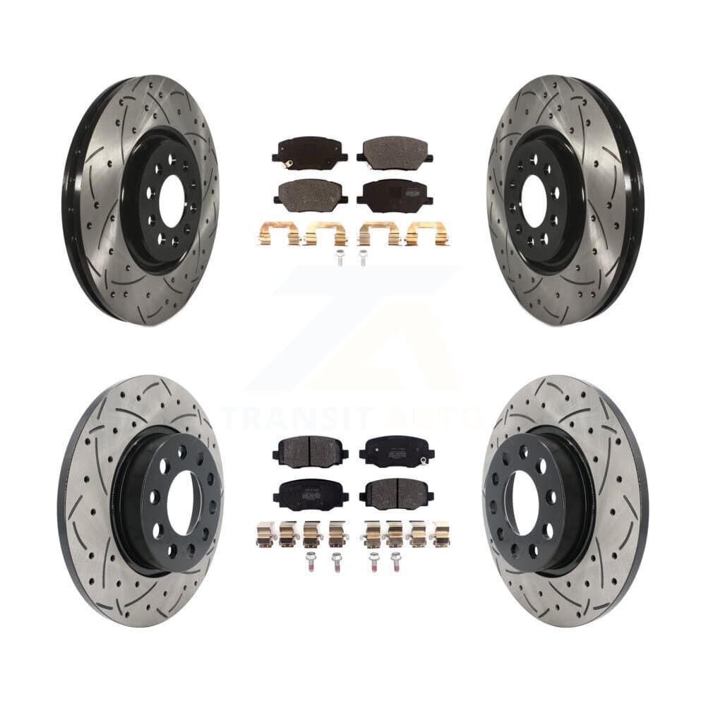 Transit Auto - KDF-102080 - Front and Rear Disc Brake Kits image 1