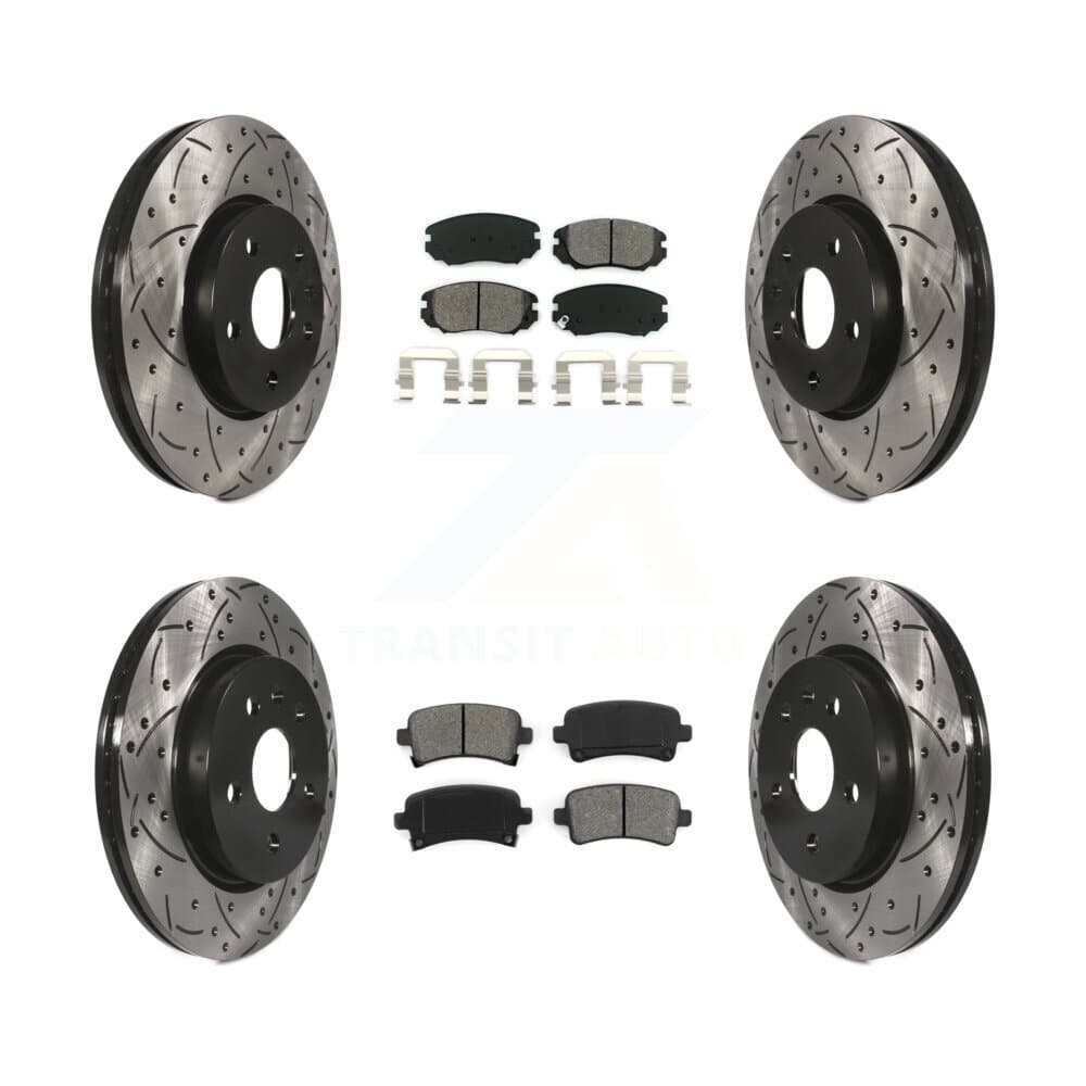 Transit Auto - KDS-100183 - Front and Rear Disc Brake Kits image 1