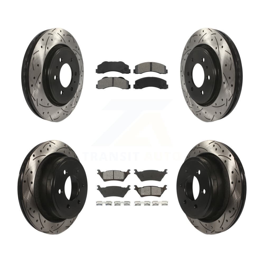 Transit Auto - KDS-100204 - Front and Rear Disc Brake Kits image 1