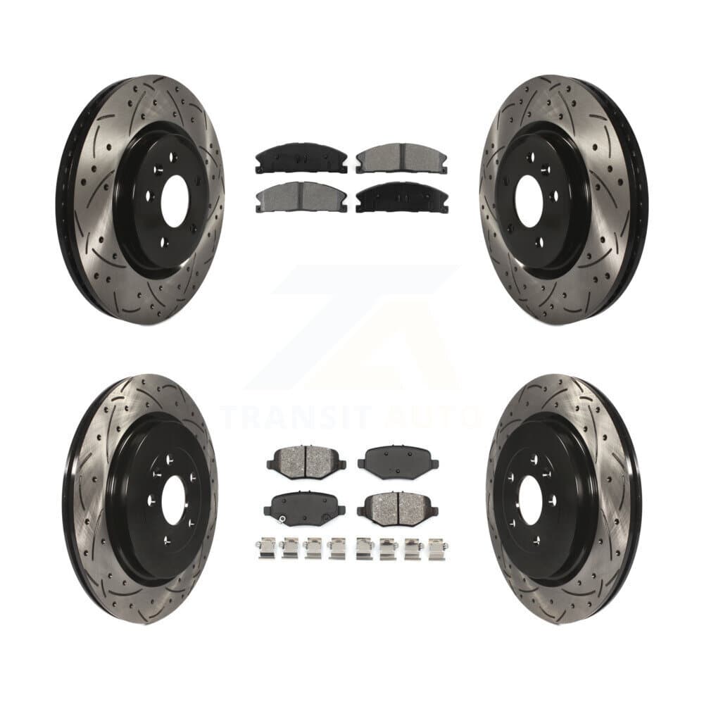 Transit Auto - KDS-100209 - Front and Rear Disc Brake Kits image 1