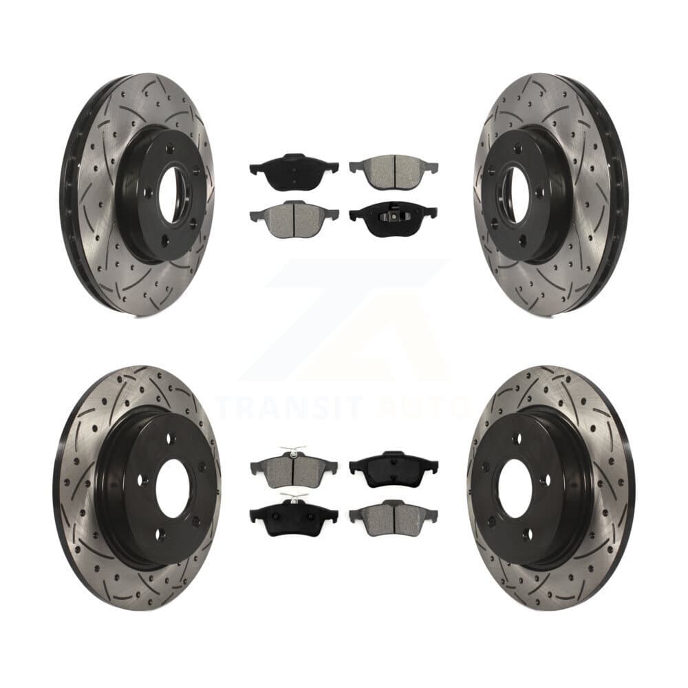 Transit Auto - KDS-100213 - Front and Rear Disc Brake Kits image 1