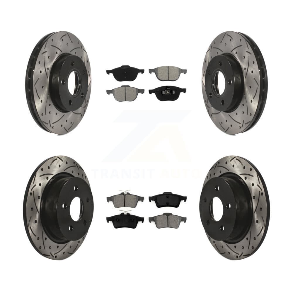 Transit Auto - KDS-100214 - Front and Rear Disc Brake Kits image 1