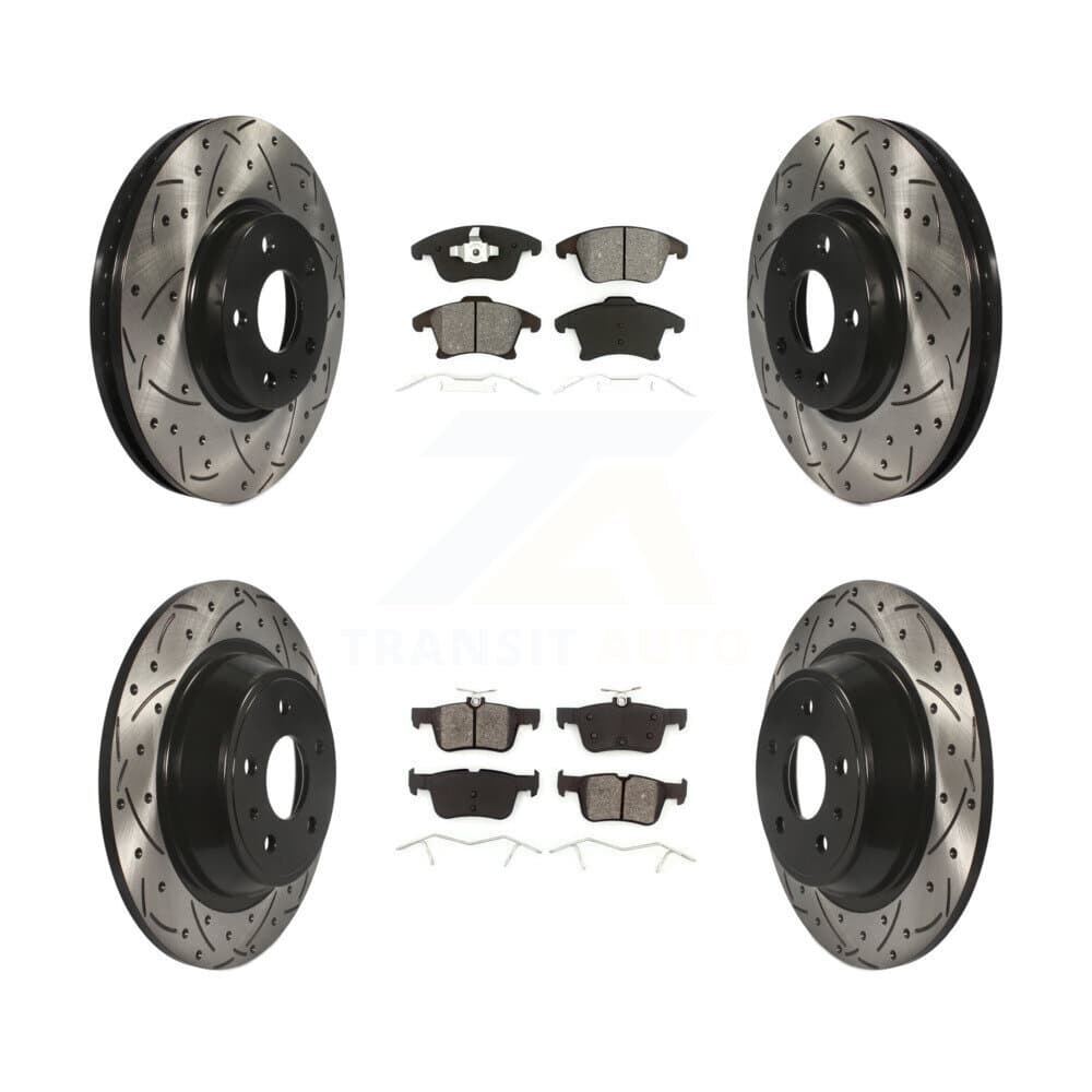 Transit Auto - KDS-100218 - Front and Rear Disc Brake Kits image 1