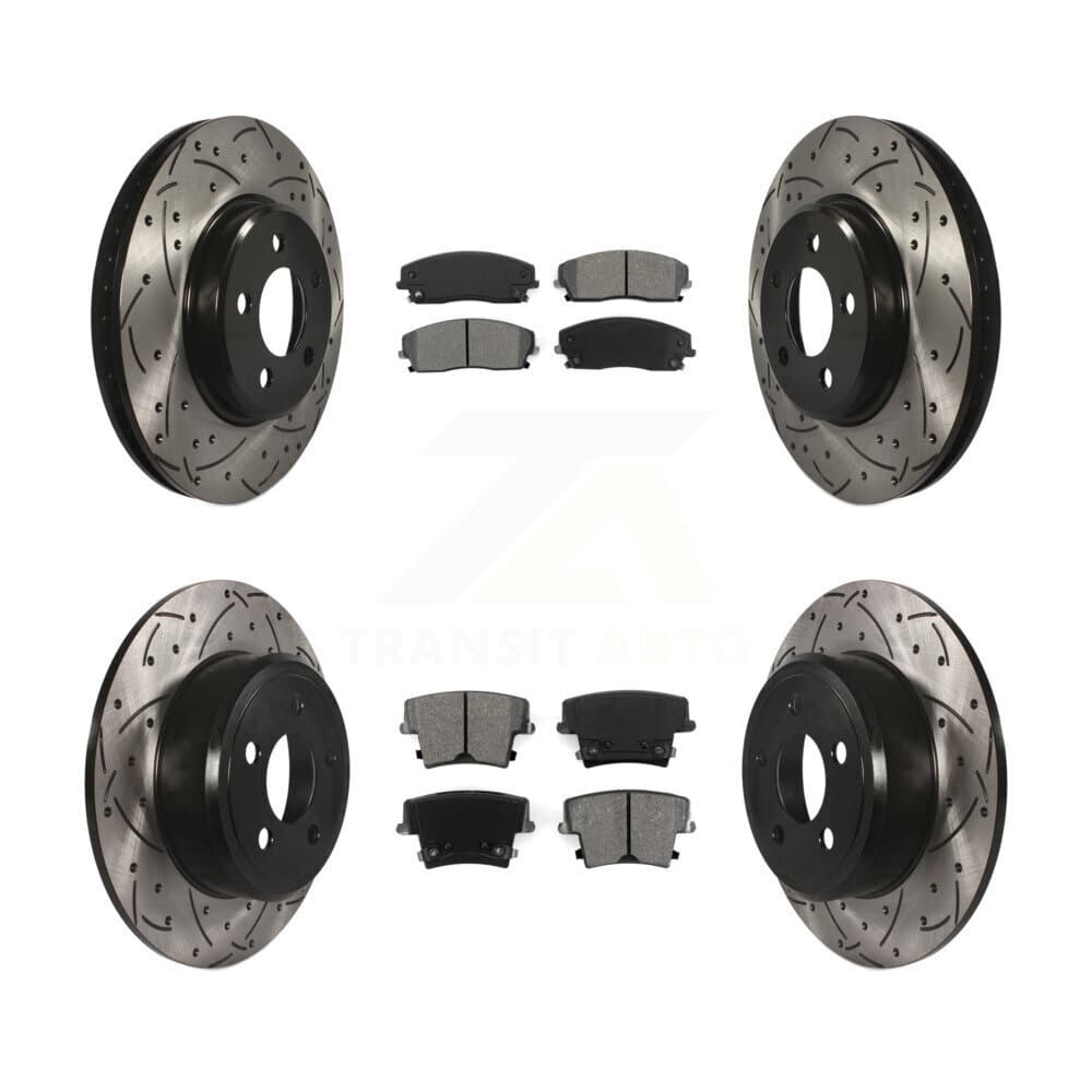 Transit Auto - KDS-100226 - Front and Rear Disc Brake Kits image 1