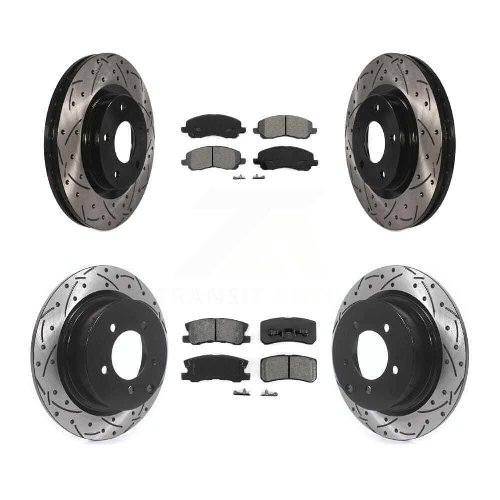 Transit Auto - KDS-100234 - Front and Rear Disc Brake Kits image 1