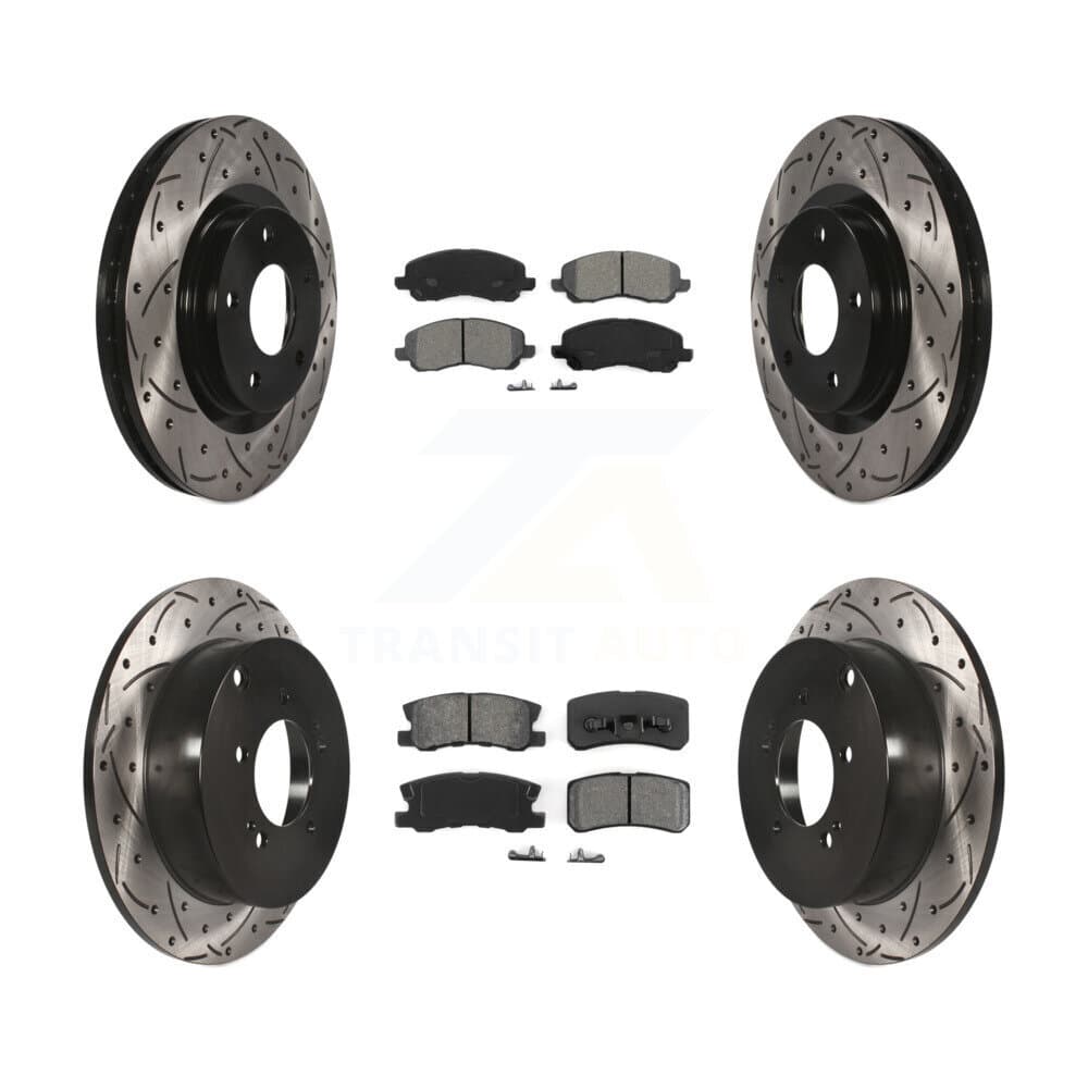 Transit Auto - KDS-100236 - Front and Rear Disc Brake Kits image 1